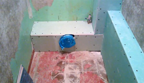 Як зробити короб з гіпсокартону у ванній чи туалеті? Пристрій і монтаж короба.