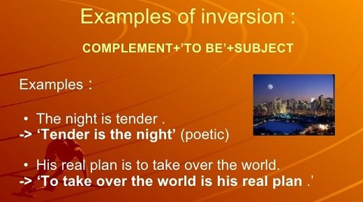 Інверсія в англійській мові: до зворотного порядку слів – завжди будь готовий!