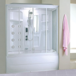 Душова кабіна з ванною — стильно і комфортно Душова кабіна з ванною — стильно і комфортно