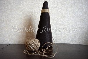 Ялинка з кавових зерен своїми руками Ялинка з кавових зерен своїми руками