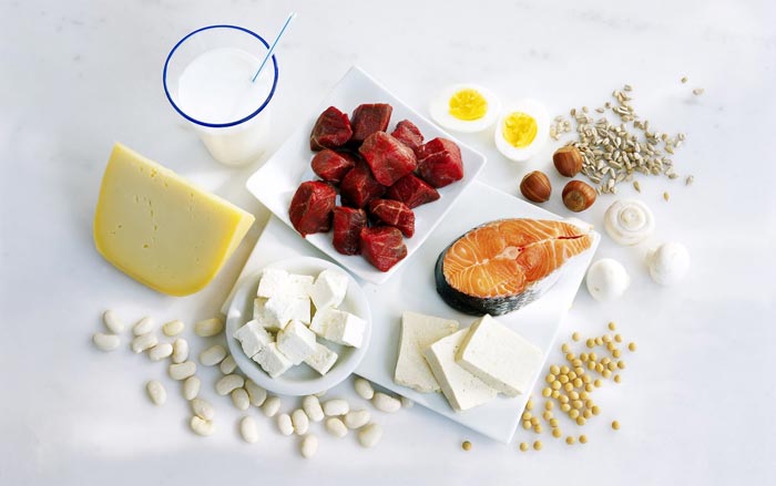 Де найбільше міститься білка, в яких продуктах (таблиця)