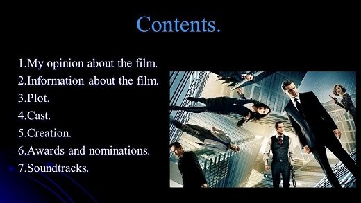 Мій улюблений фільм англійською: «Few Words about Movies»