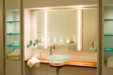 Як зробити світлове зонування ванної кімнати?