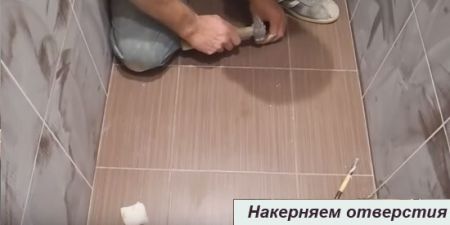 Як встановити унітаз на плитку – розмітка і установка своїми руками