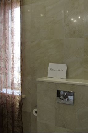 Королівська розкіш з ліліями: ефектний дизайн великої ванної кімнати