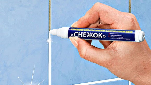 Як оновити шви кафельнои плитки: засоби і способи