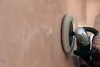 Декоративна вологостійка штукатурка для ванної. Венеціанська штукатурка (фото і відео).