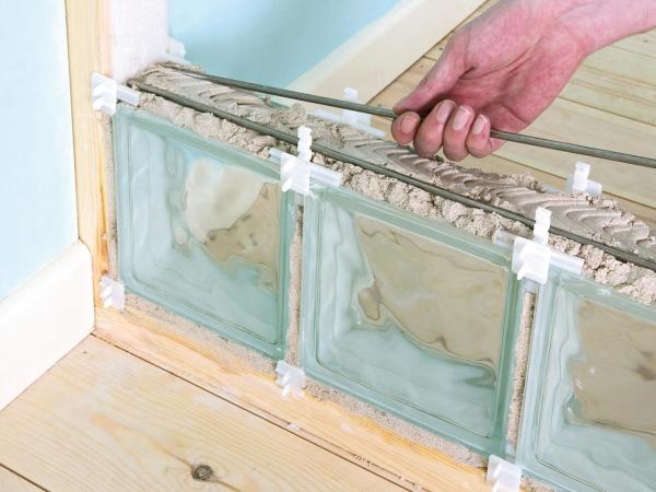 Душова з склоблоків: фото кабінок та поетапна інструкція з монтажу стін і зливу