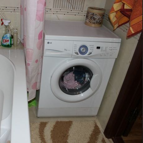 Затишна ванна кімната на 3 кв м: інтерєр в пастельних тонах