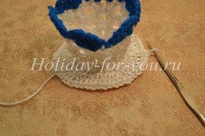 Підставка для великодніх яєць гачком. Майстер клас