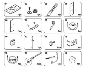 Установка піддону душової кабіни Установка піддону душової кабіни