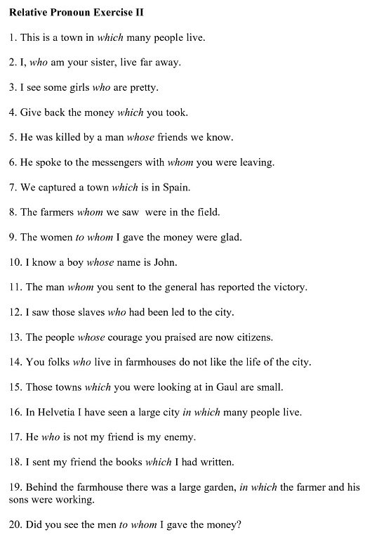 Відносні займенники в англійській мові – приклади використання та синтаксична роль