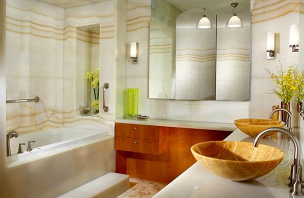 Накладні раковини на стільницю для ванної: як вибрати стильну чашу для умивальника