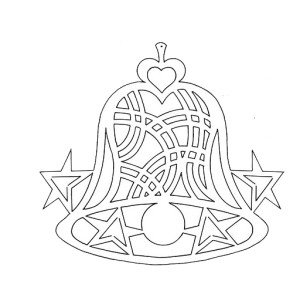 Новорічні прикраси на вікна з паперу своїми руками, шаблони