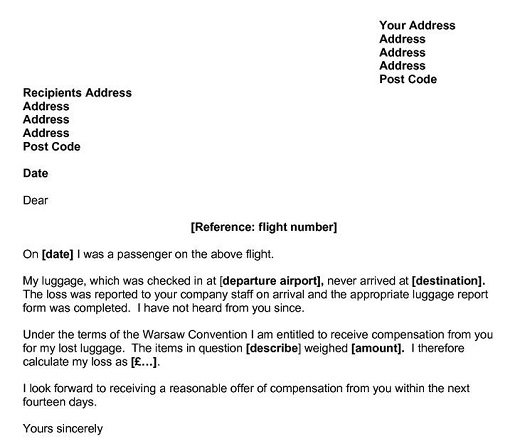 Лист скарга на англійській мові – правила складання і приклади