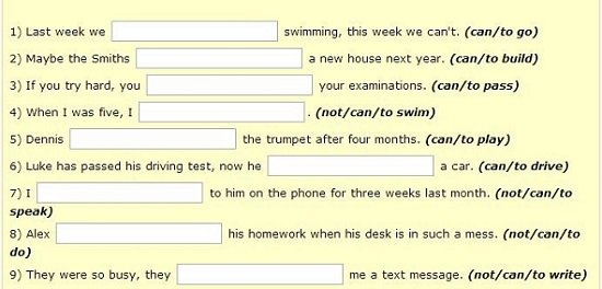 Модальне дієслово can – значення з прикладами