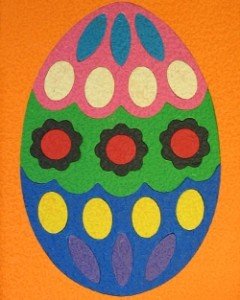 Аплікації на Великдень для дітей