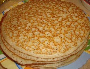 Рецепти млинців на масляну