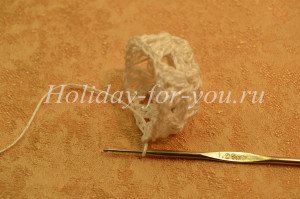 Підставка для великодніх яєць гачком. Майстер клас