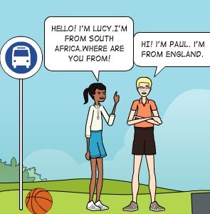 Діалог англійською – знайомство в чужій країні