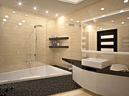 Стилі ванних кімнат. Ванна кімната в стилі модерн, хайтек, кантрі, прованс і етнічному стилі.