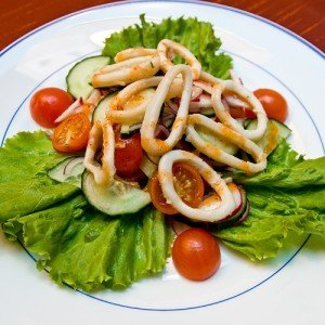 Салати з морепродуктів на Новий рік