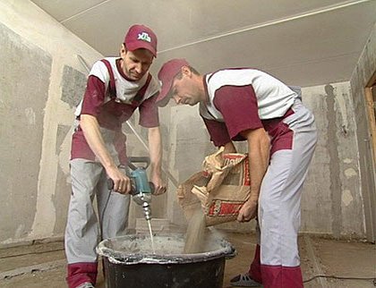 Як залити підлогу у ванній під плитку, основні способи виконання