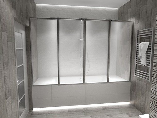 Суворе, але красиве оформлення суміщеного санвузла Суворе, але красиве оформлення суміщеного санвузла