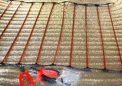 Тепла підлога електричний під плитку, характеристики матеріалів