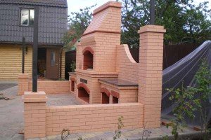 Як зробити вуличний камін барбекю своїми руками: фото, відео інструкція