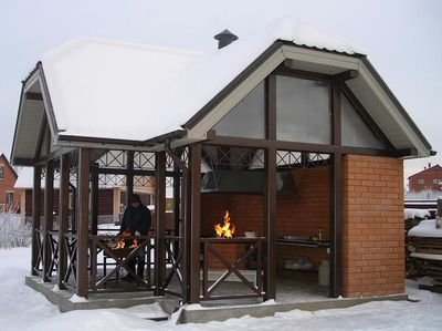 Фото барбекю: як зробити зону барбекю на дачі