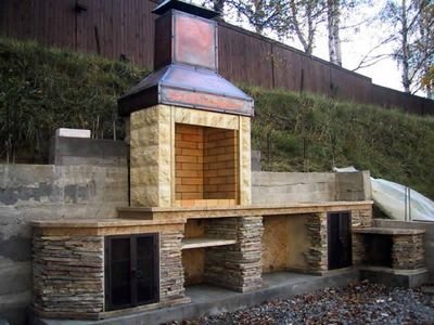 Інструкція по споруді барбекю з коптильнею своїми руками: відео та фото