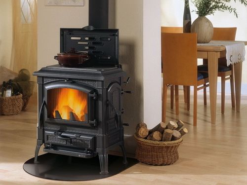 Піч камін для дачі тривалого горіння: чавунна дровяна з водяним контуром   відгуки