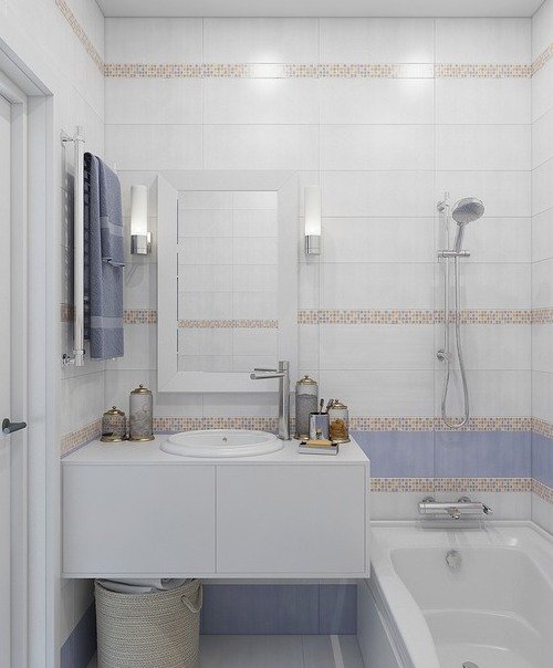 Цікаво оформляємо маленьку ванну без туалету Цікаво оформляємо маленьку ванну без туалету