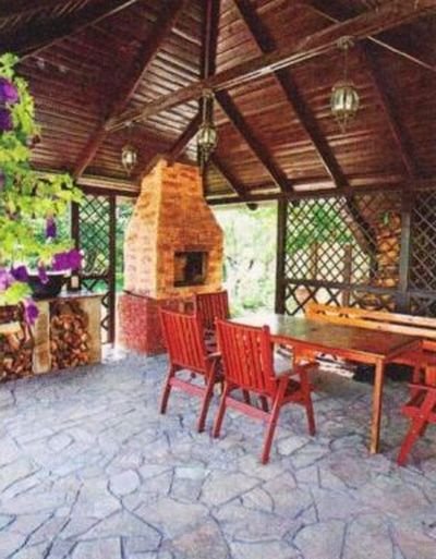 Як зробити барбекю в альтанці своїми руками з цегли: відео інструкція