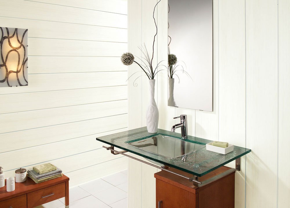 Стінові панелі для ванної, види і матеріали для виготовлення