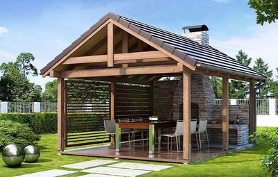 Як зробити барбекю в альтанці своїми руками з цегли: відео інструкція