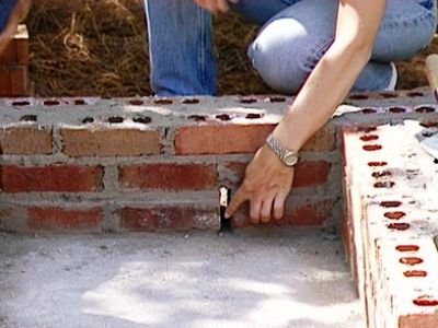 Порядовка барбекю з цегли: схема, креслення, фото, відео своїми руками