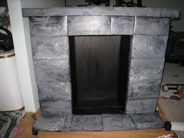 Фальш камін своїми руками: покрокова інструкція як зробити декоративний камін з гіпсокартону або картону + фото