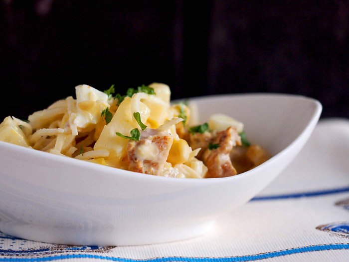 як приготувати салат з копченою куркою і ананасами шарами рецепт з фото