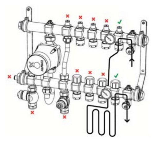 Як встановити і налаштувати колектор теплої підлоги