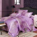 Розкіш і вишуканість фіолетовою спальні