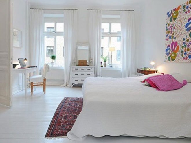 Розкіш і вишуканість фіолетовою спальні