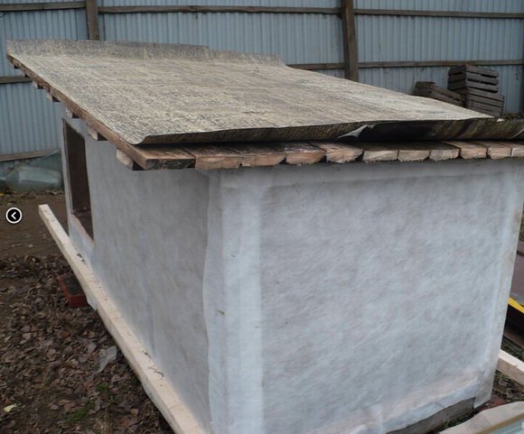 Зробити теплу собачу будку