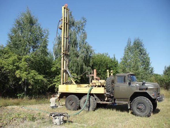 Глибина артезіанської свердловини. Характеристики води