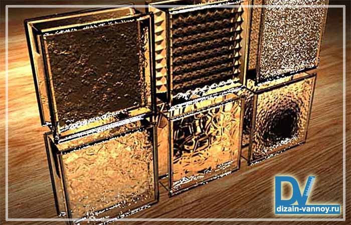 Скло для ванної кімнати і скляні цеглини (блоки) в інтерєрі