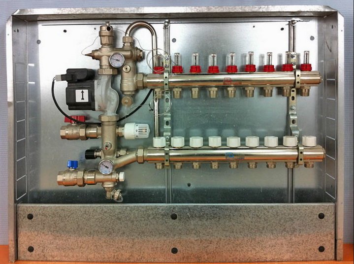 Який колектор теплої підлоги вибрати, як укомплектувати і встановити