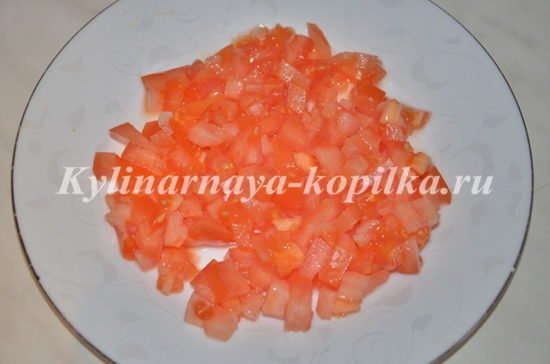 Салат «Кавунова часточка» з куркою: покроковий рецепт з фото