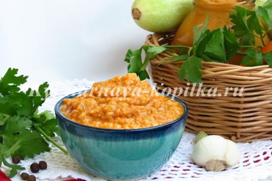 Кабачкова ікра в мультиварці на зиму: простий рецепт