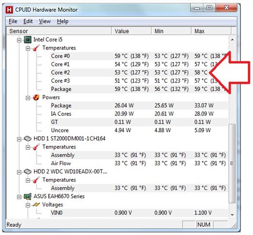 Як дізнатися температуру процесора в windows 7? Відповідь тут!